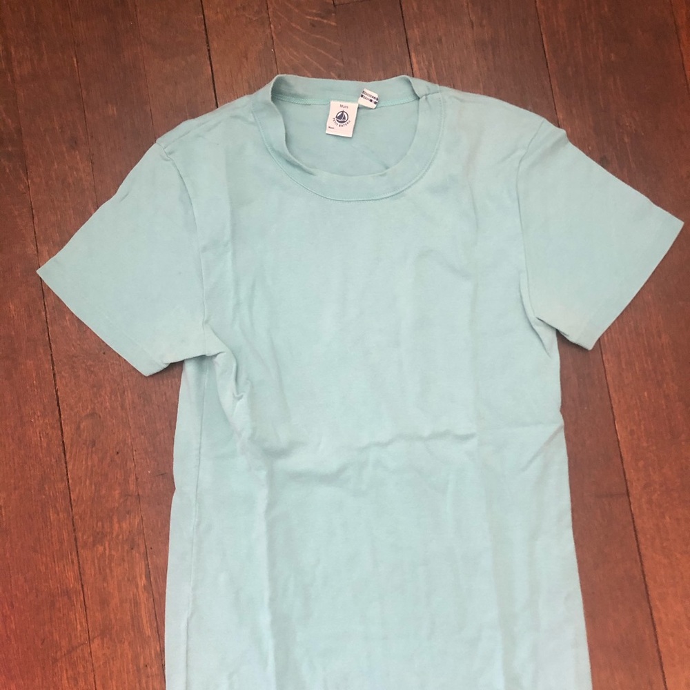 Petit Bateau Tee Shirt Teal S